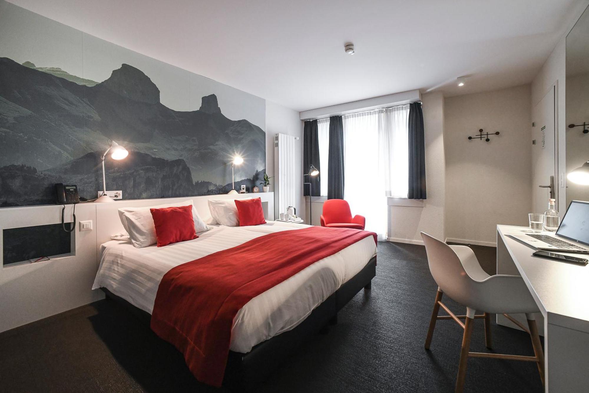 Home Swiss Hotel Ginebra Habitación foto
