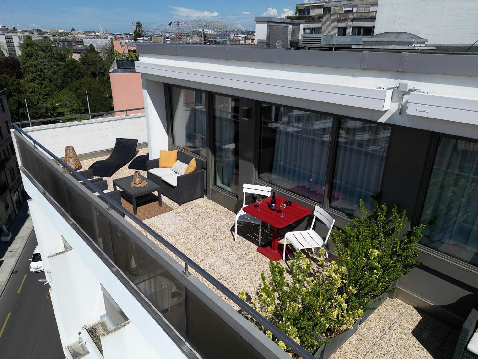 Home Swiss Hotel Ginebra Exterior foto